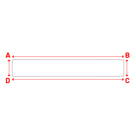 Bâche Rectangle en Protect 670 : La référence en matière de protection étanche Blanc RAL 9016 - 20.00x3.00m