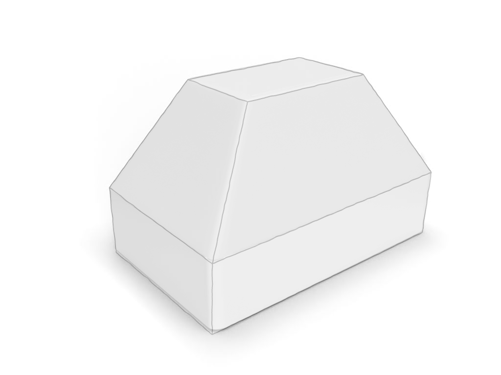 Pyramide Rectangle Tronqué - Protect 670 : La référence en matière de protection étanche Blanc RAL 9016