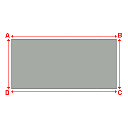 Bâche Rectangle en Protect 670 : La référence en matière de protection étanche Gris clair RAL 7038 - 17.00x8.00m