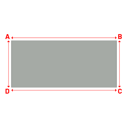 Bâche Rectangle en Protect 670 : La référence en matière de protection étanche Gris clair RAL 7038 - 18.00x8.00m