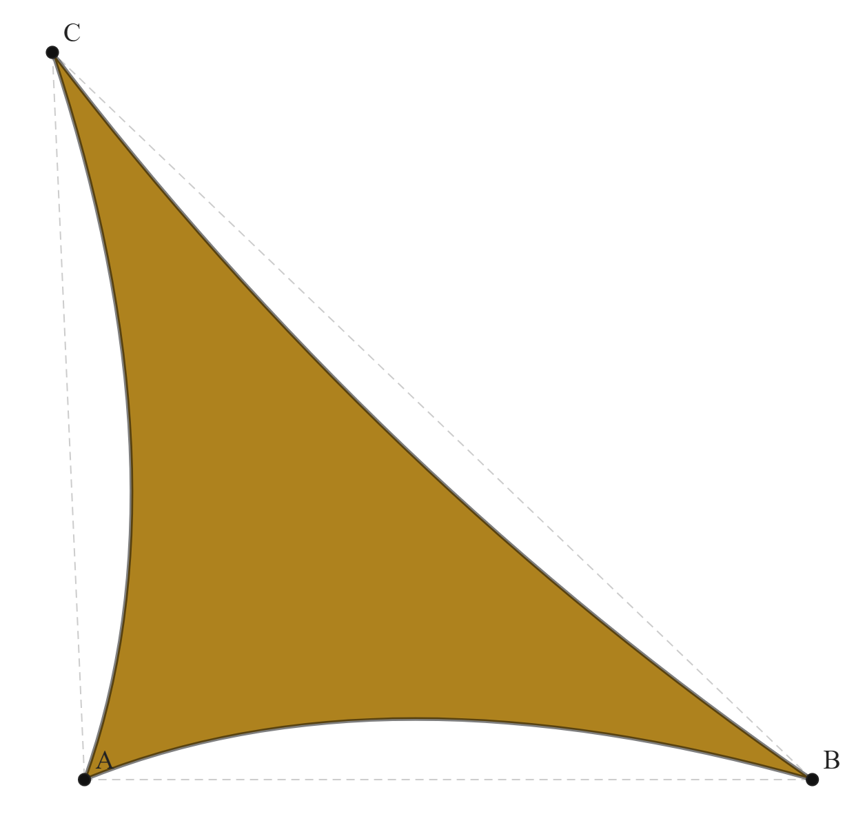 Voile d'ombrage - Voile d'ombrage Triangle Essentiel - Jaune 655 (Australmesh)