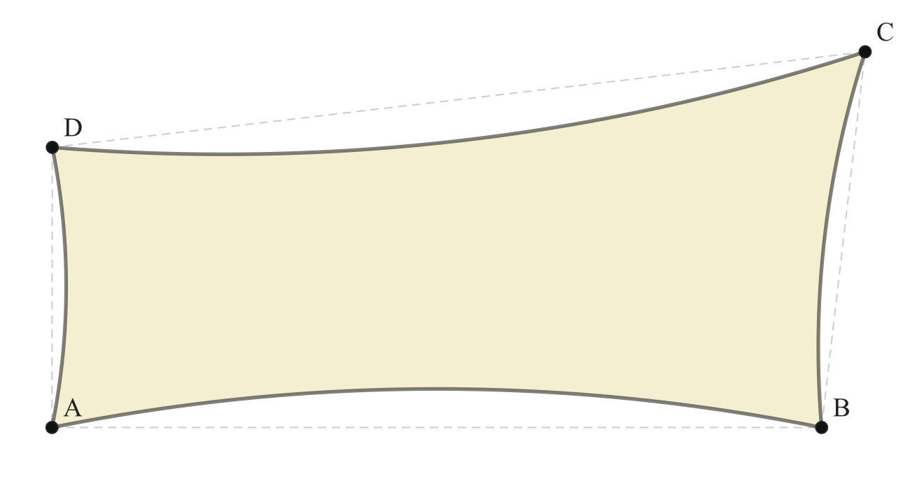 Voile d'ombrage - Voile d'ombrage Trapèze Essentiel - Naturel (759 AustralMesh)