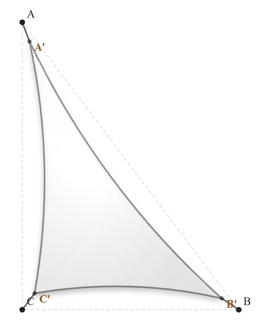 Voile d'ombrage - Voile d'ombrage Triangle Rectangle - Blanc (112 AustralMesh)