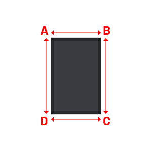 Bâche Rectangle en Soltis 96 - Toile d'ombrage haute performance Anthracite 96-2047 - 0.98x1.50m