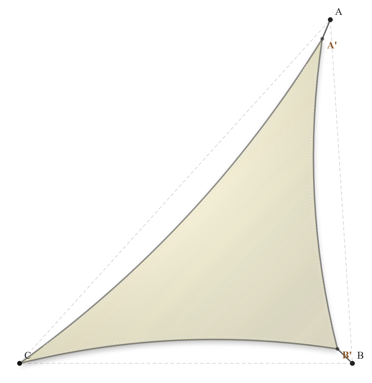 Voile d'ombrage - Forme Triangle - Naturel (759 AustralMesh)