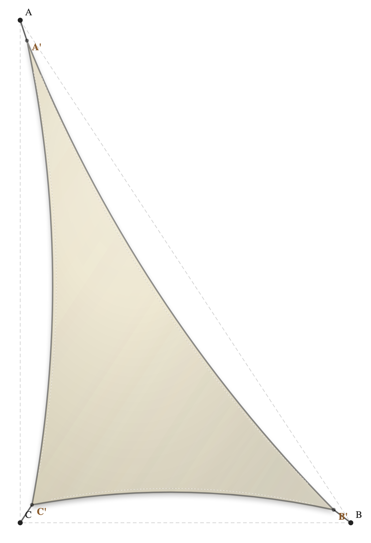 Voile d'ombrage - Forme Triangle Rectangle - Karité 92-50843