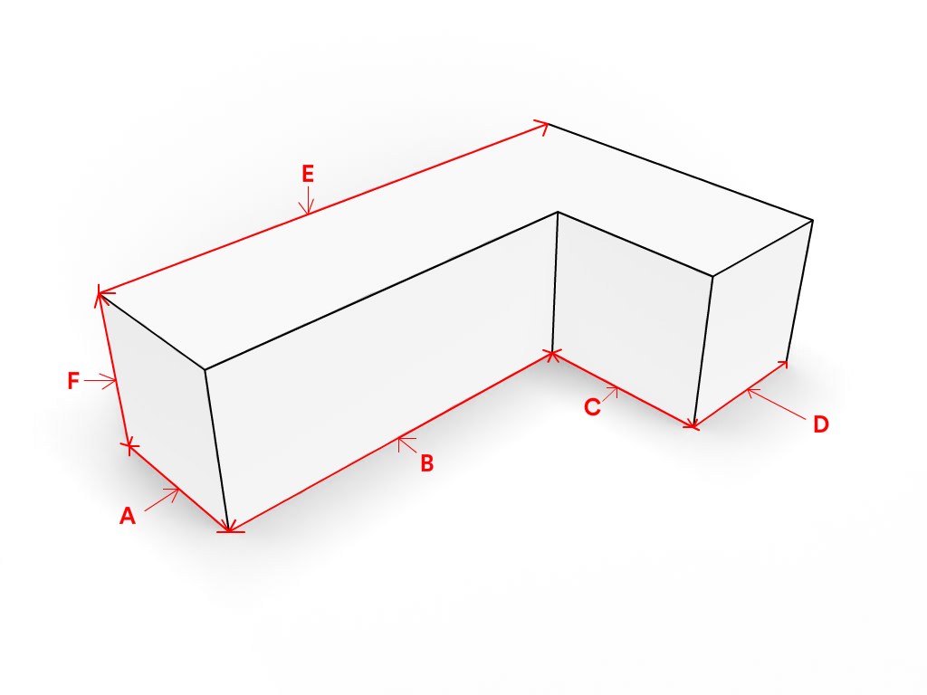 Quadrilatère Rectangle L - Flex 540 : une bâche polyvalente Blanc 867