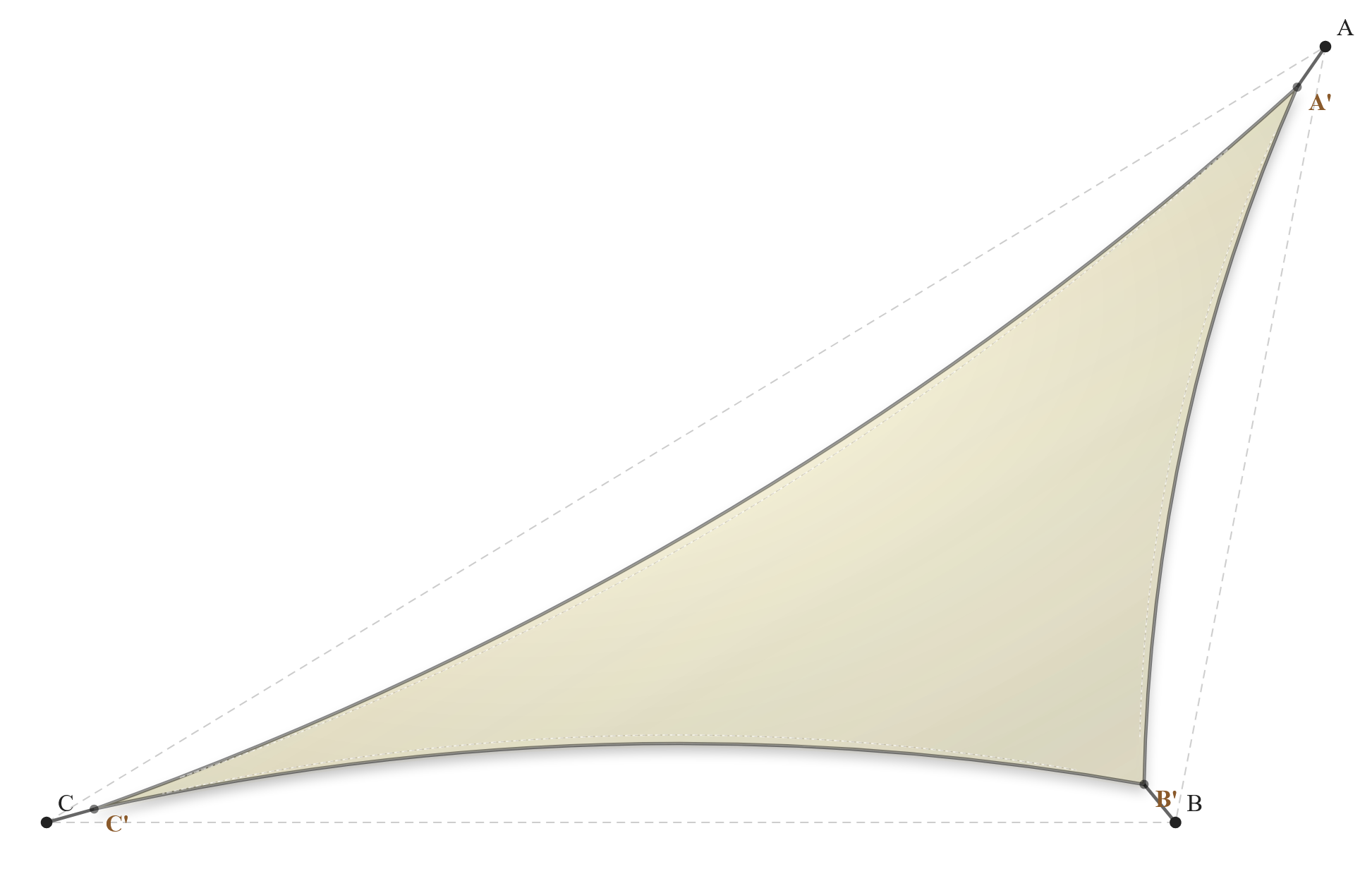 Voile d'ombrage - Forme Triangle - Naturel (759 AustralMesh)