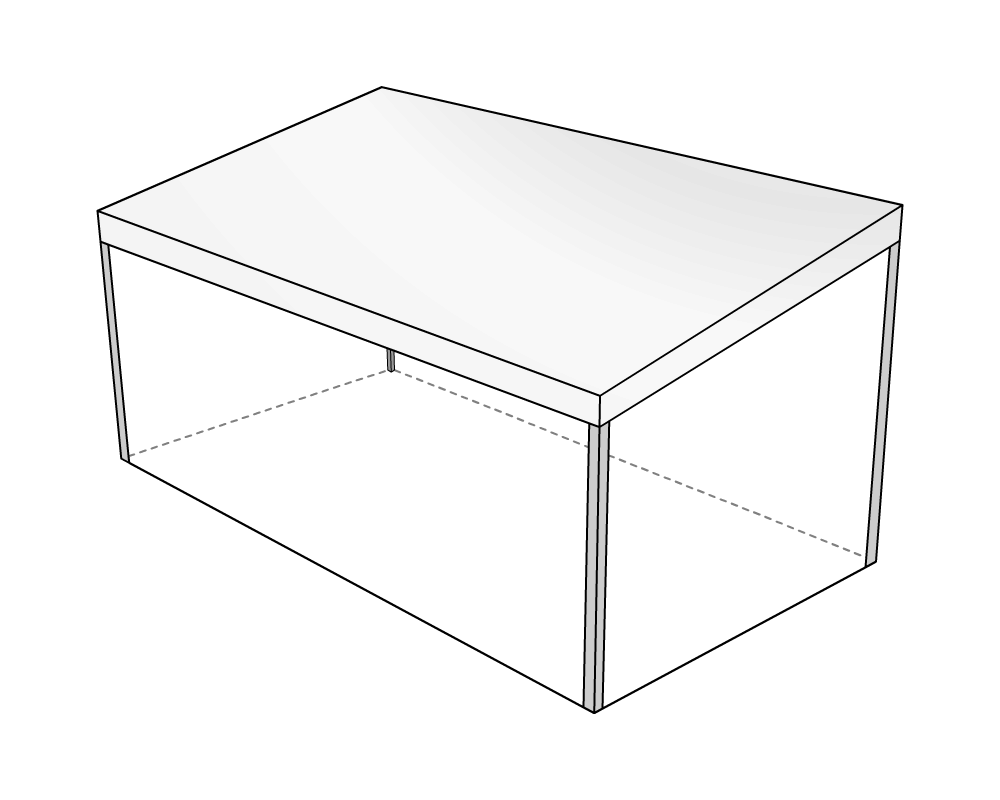 Bâche de toit pour terrasse de mobil-home
