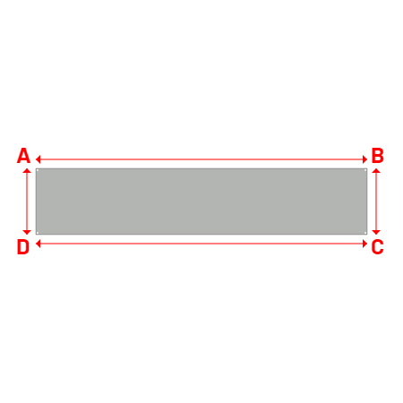 Bâche Rectangle en MaxiProtect 900 : Protection & grammage renforcé Gris agate RAL 7038 - 31071 - 5.00x1.00m