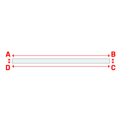 Bâche Rectangle en Soltis 502 Proof : bâche spéciale protection solaire & grand choix de coloris Blanc - 502V3-8102C - 23.00x1.08m