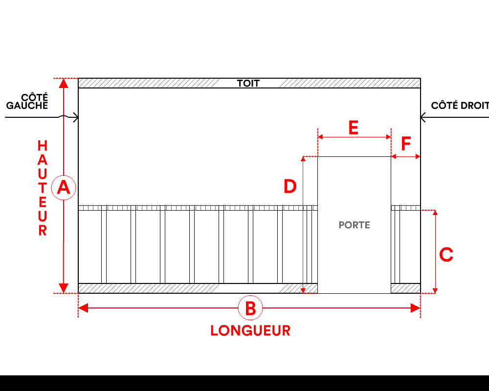 Bâche de façade pour mobil-home