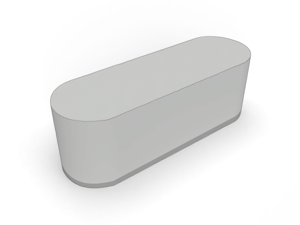 Squircle en MaxiProtect 900 : Protection & grammage renforcé Gris agate RAL 7038 - 31071