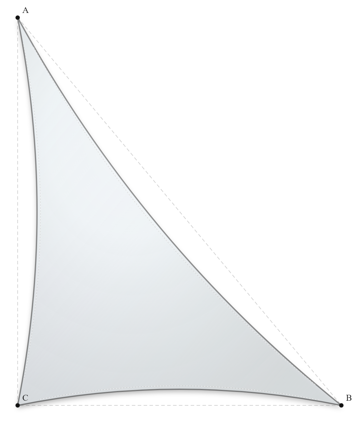 Voile d'ombrage - Forme Triangle Rectangle - Blanc - 502V3-8102C